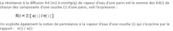 22 - Résistance à la diffusion de vapeur d’eau, illustration 2