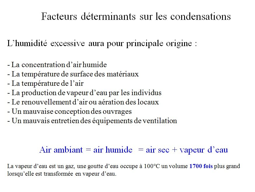 Notion de production de vapeur d'eau, illustration 5