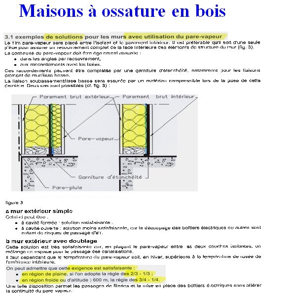 Parois non ventilées (ou ventilation inférieure à 10 cm²/ml), illustration 12