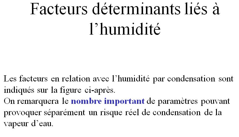 Notion de production de vapeur d'eau, illustration 3